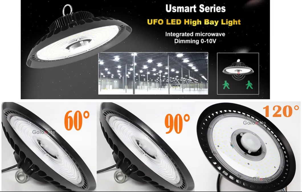 Uso Comercial de Lâmpadas LED High Bay
