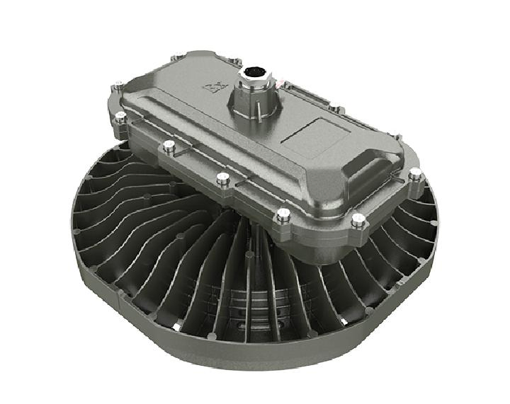 150W 180W 200W Lâmpada LED UFO de Alta Baía à Prova de Explosão Atex Suspensa Lâmpada Antiexplosão Iluminação LED para Local Perigoso Zona 1 Zona 2