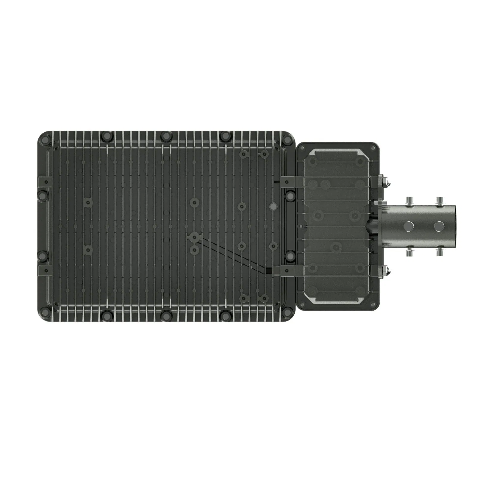 Iluminação de Área Externa Montada em Poste ou Parede em Locais Perigosos; Classe L, Divisão Ll, Grupos a, B, C, D Lâmpada de Rua Solar com Acendimento ao Anoitecer e Apagamento ao Amanhecer