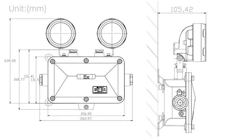 Dimensões e Instalação do Equipamento