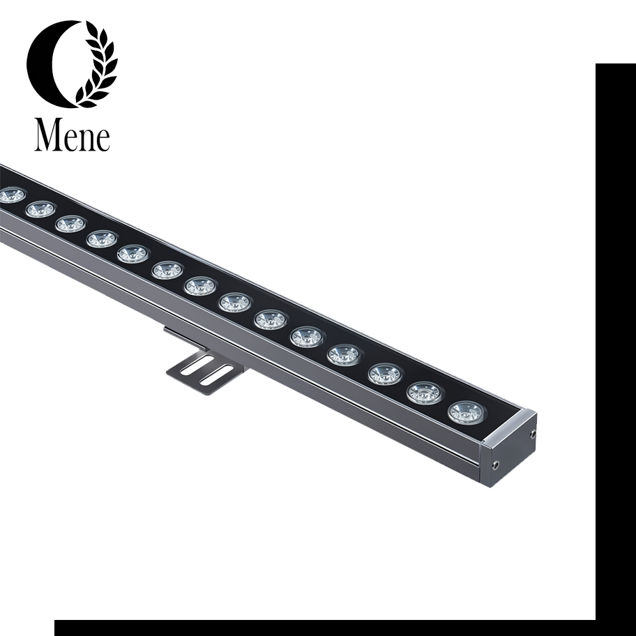Luminária Linear de Luz LED RGB de Fachada IP65 Lâmpada Lavadora de Parede Exterior para Iluminação de Edifícios ao Ar Livre