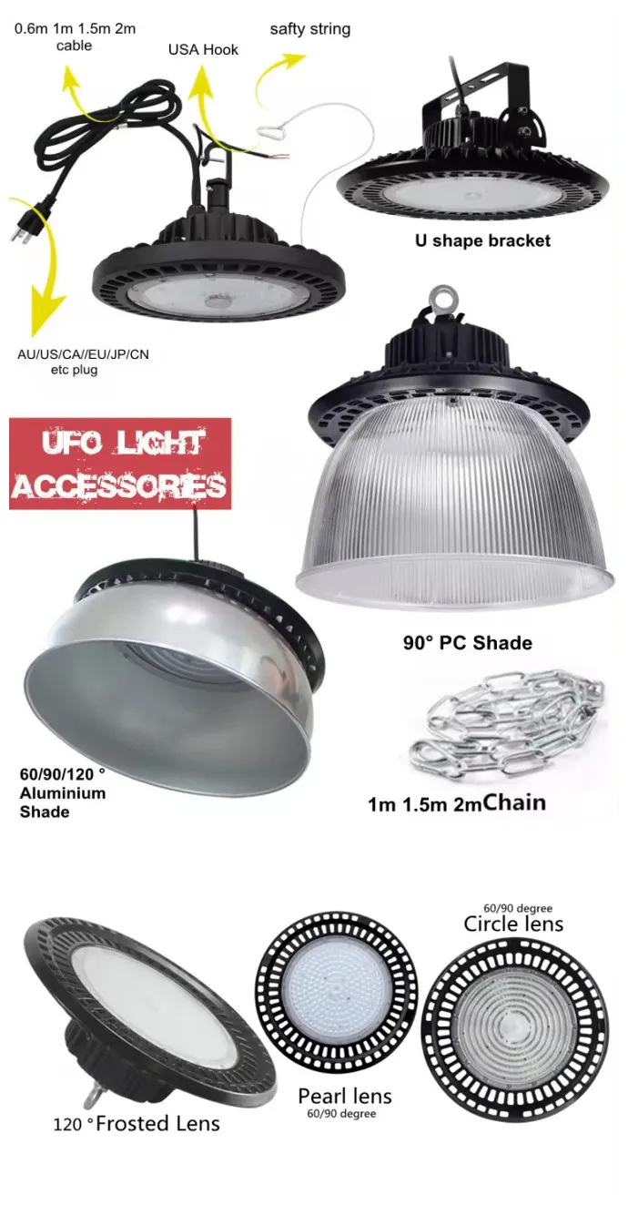 Acessórios UFO Highbay