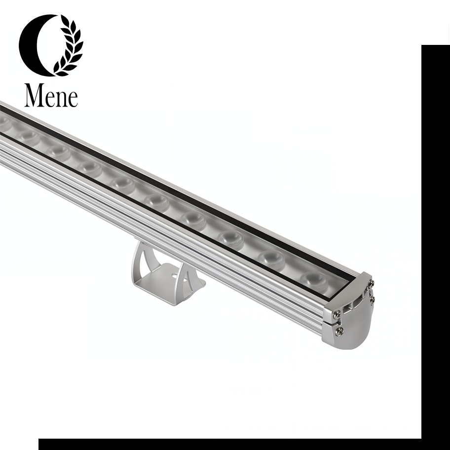 Luminária Linear de Luz LED RGB de Fachada IP65 Lâmpada Lavadora de Parede Exterior para Iluminação de Edifícios ao Ar Livre
