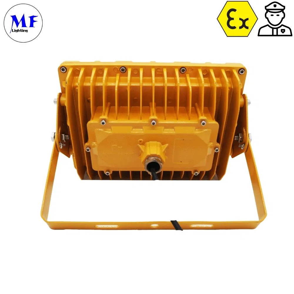 200W 300W 400W Luz de Teto Anti Explosão Montada para Área Perigosa de Óleo e Gás Segurança Luz de Trabalho Montada na Parede Luz à Prova de Explosão