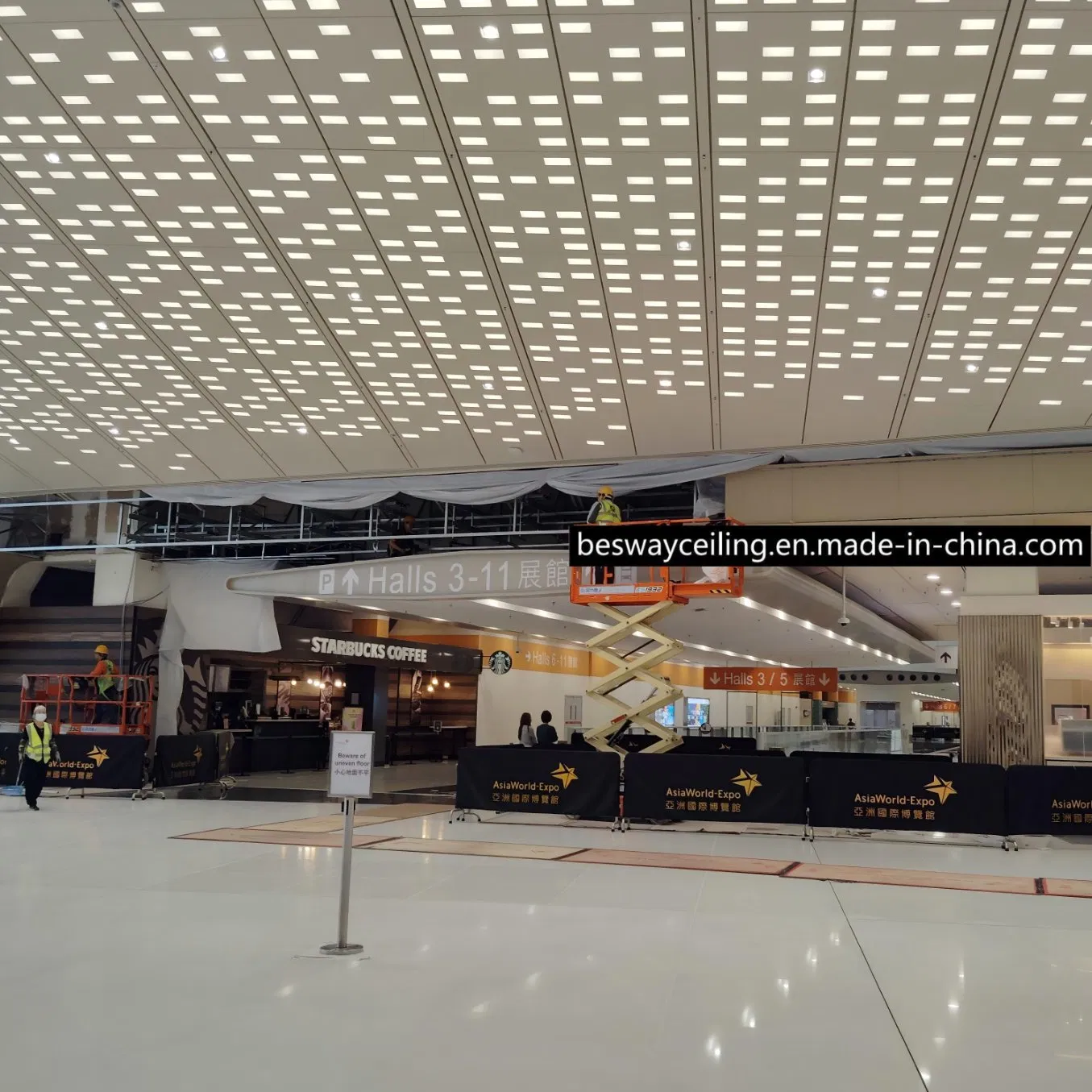Painel de Teto LED Luz LED Integrada para Projetos Comerciais e Públicos