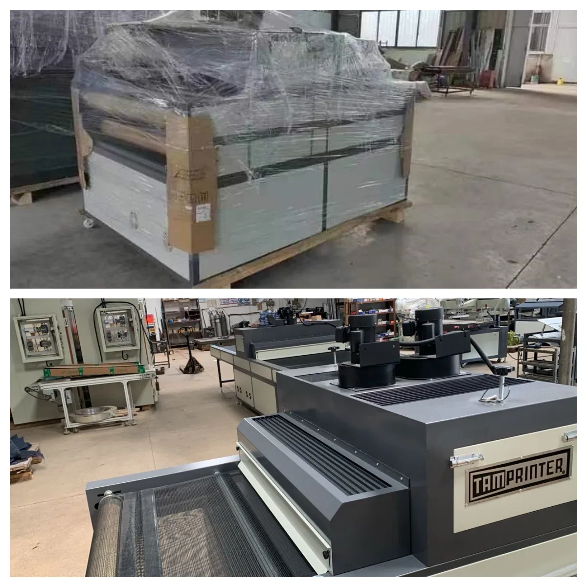 Forno de Cura UV com Conjunto de Ventilador de Resfriamento para Tetos Decorativos Arquitetônicos