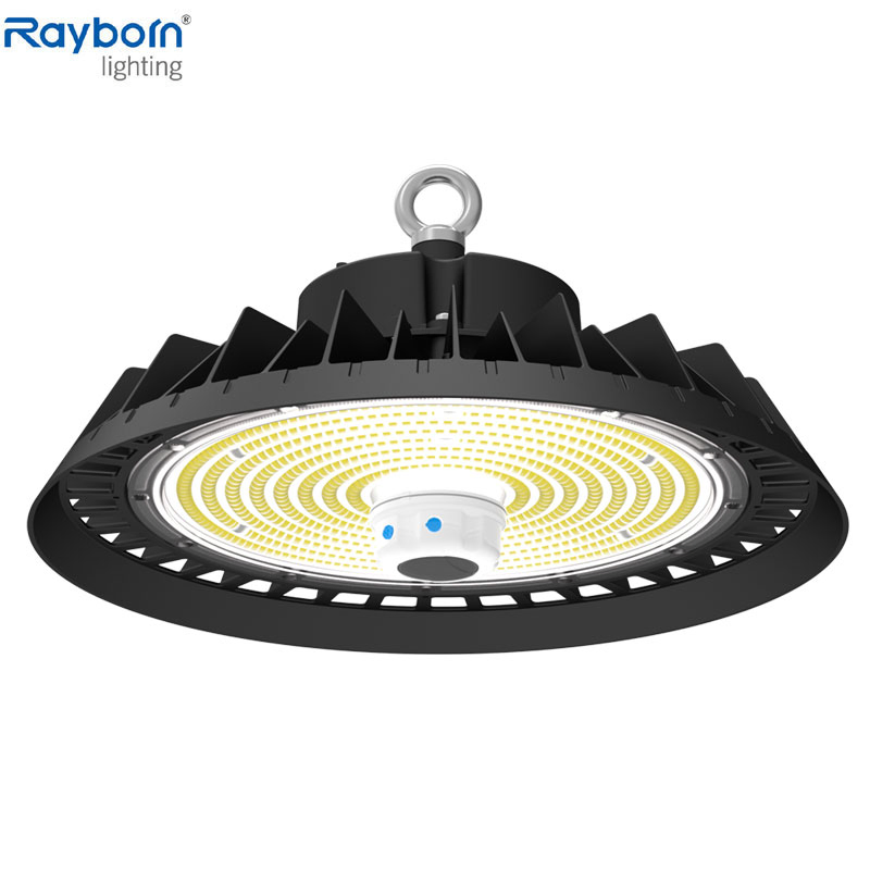 Iluminação Industrial 60W 80W 120W 150W 200W 300W 500W 150-200lm/W UFO LED Alta Baía