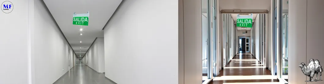 Luz de Saída de Emergência LED