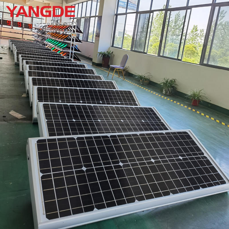 20W30W40W Luminária de Rua Solar LED Tudo-em-Um com Sensor de Movimento para Caminho