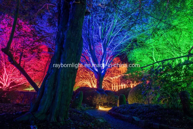 Aplicação de Holofotes LED em fachadas