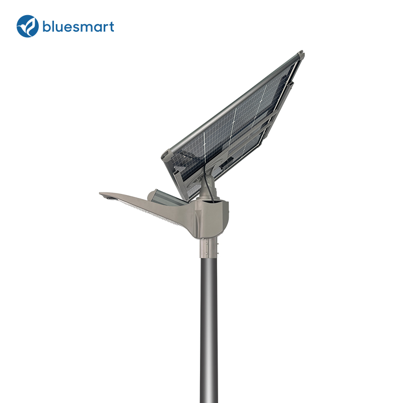 Fábrica 40W Luz de Rua LED Solar com Sensor de Movimento Integrado para Estradas Municipais e Áreas Rurais