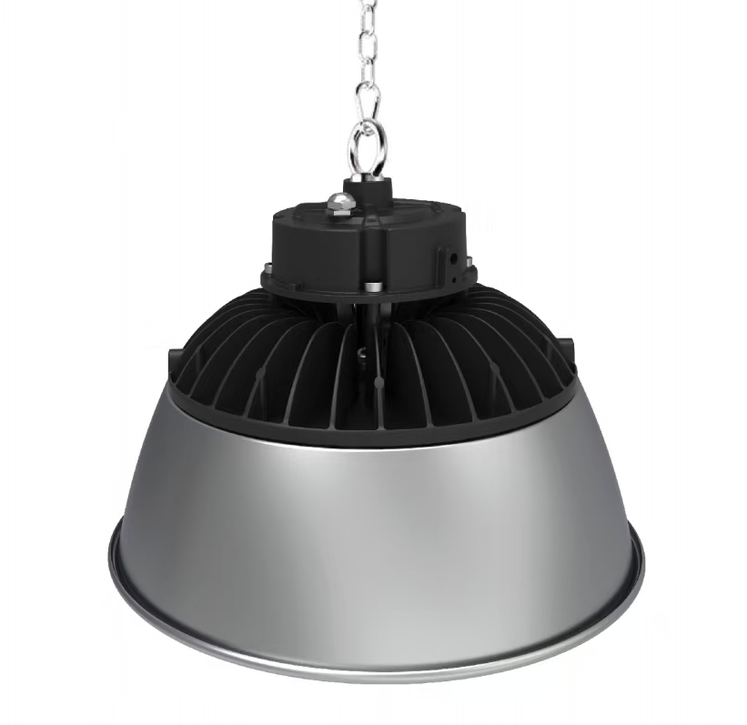 Iluminação Comercial Industrial 100W 150W 200W Lâmpada Highbay UFO LED de Alta Lúmens para Oficina e Armazém