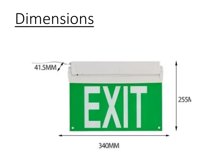 Dimensões do Produto