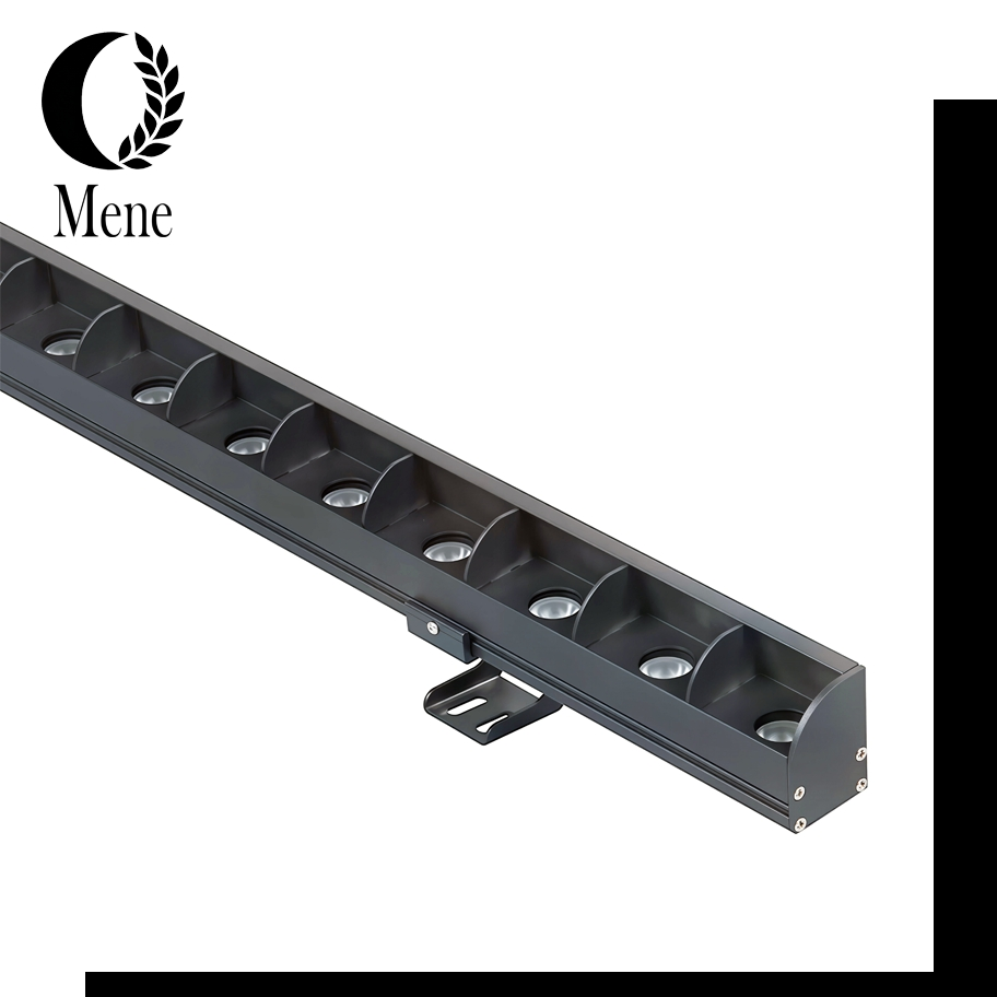 Luminária Linear de Luz LED RGB de Fachada IP65 Lâmpada Lavadora de Parede Exterior para Iluminação de Edifícios ao Ar Livre