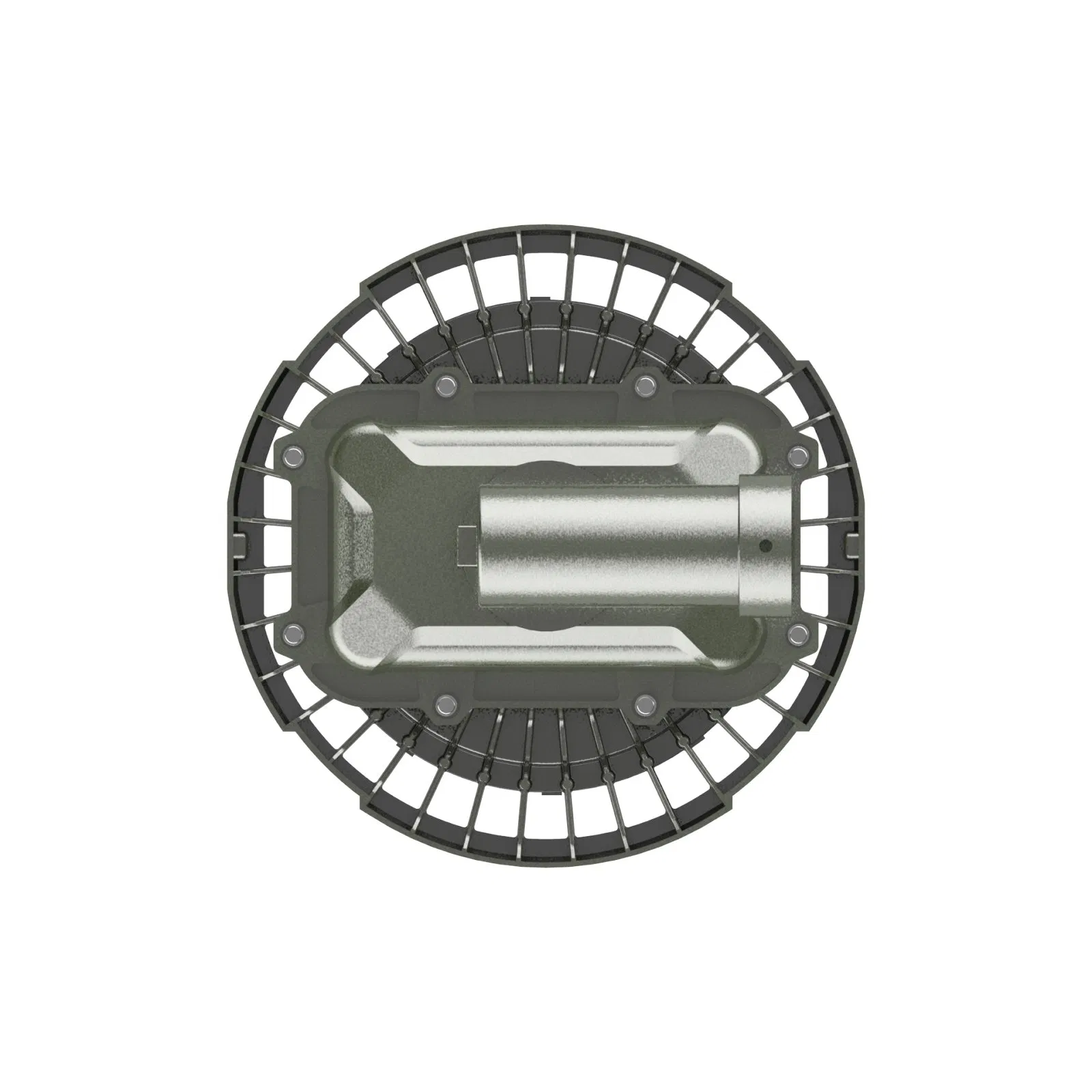 60W IP65 Luz de Alta Baía à Prova de Explosão Cc CE Luz de Baía UFO Antiexplosiva Iluminação LED para Localizações Perigosas