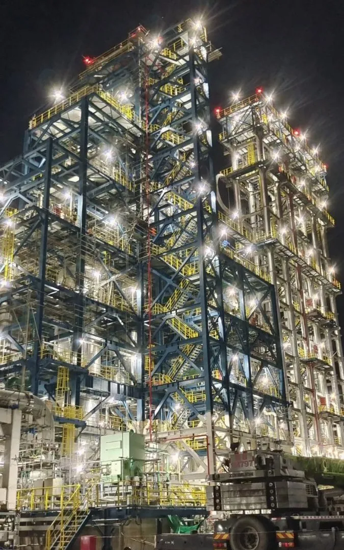 Instalação prática em ambiente industrial agressivo