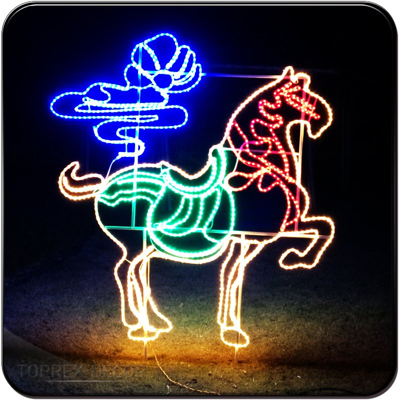 Iluminação de Grande Shopping e Espaços Públicos Toprex 2D Parque Temático Animal
