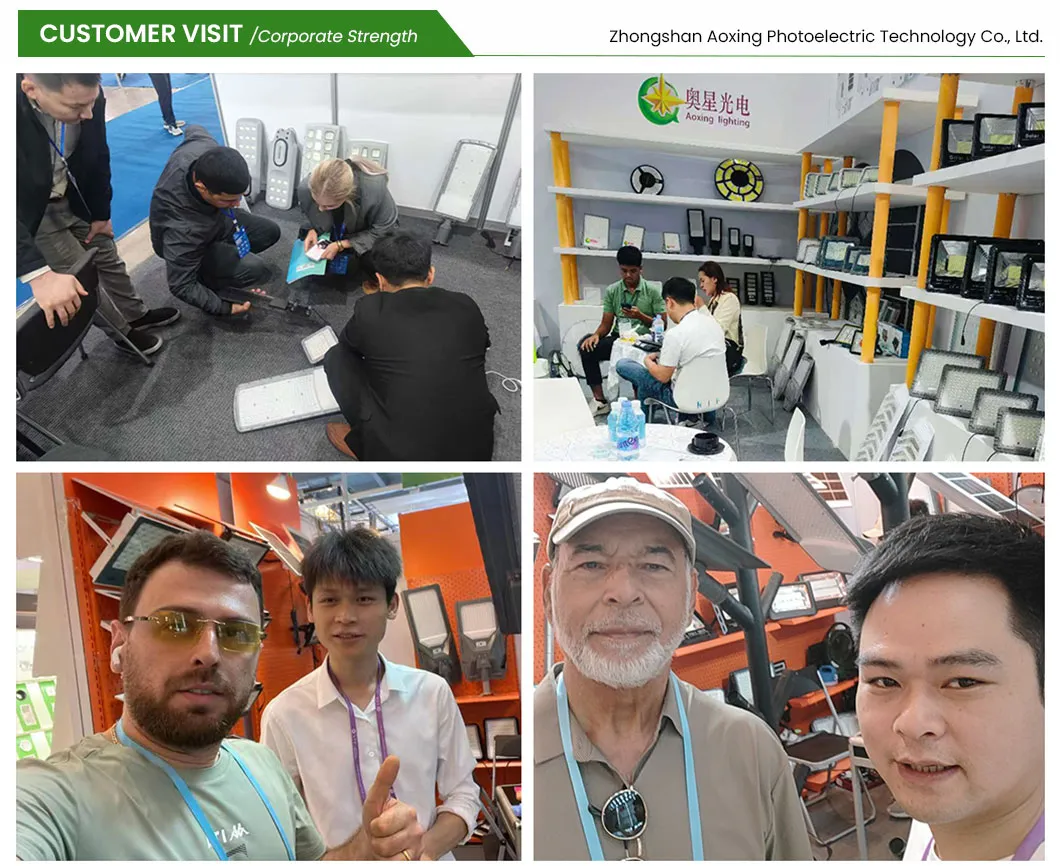 Controlador PWM Solar Tudo-em-Um Painel Comercial Luz de Estrada para Estações de Transporte Público
