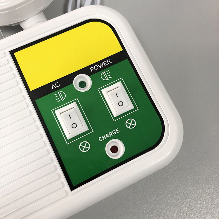 Luz de Emergência LED Interna com Bateria de Backup para Saída de Escape Twin Spot Montada na Parede para Casa