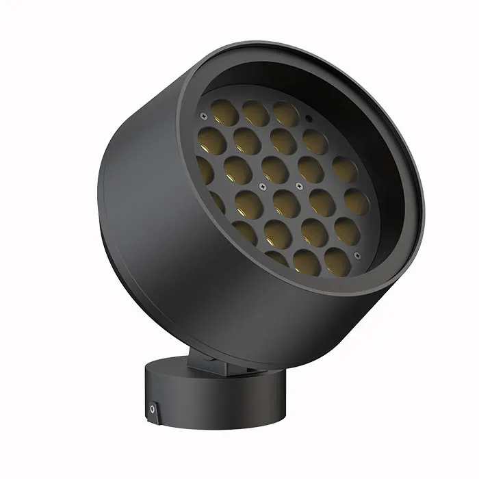 Iluminação de Jardim Externa Spot LED Personalizada RGB 60W