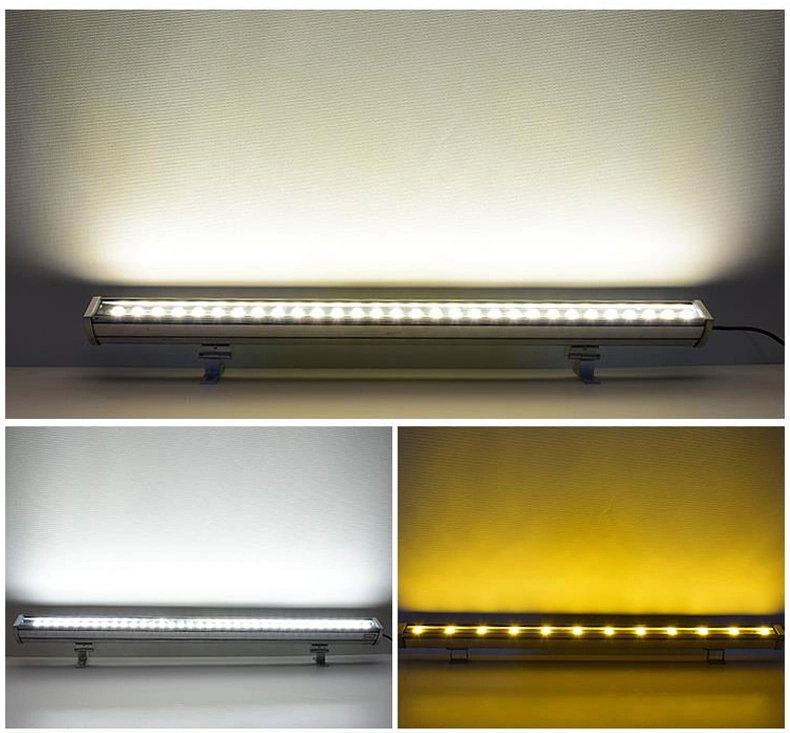 Projeto de Iluminação Externa à Prova d'Água Usando Holofote de LED para Parede
