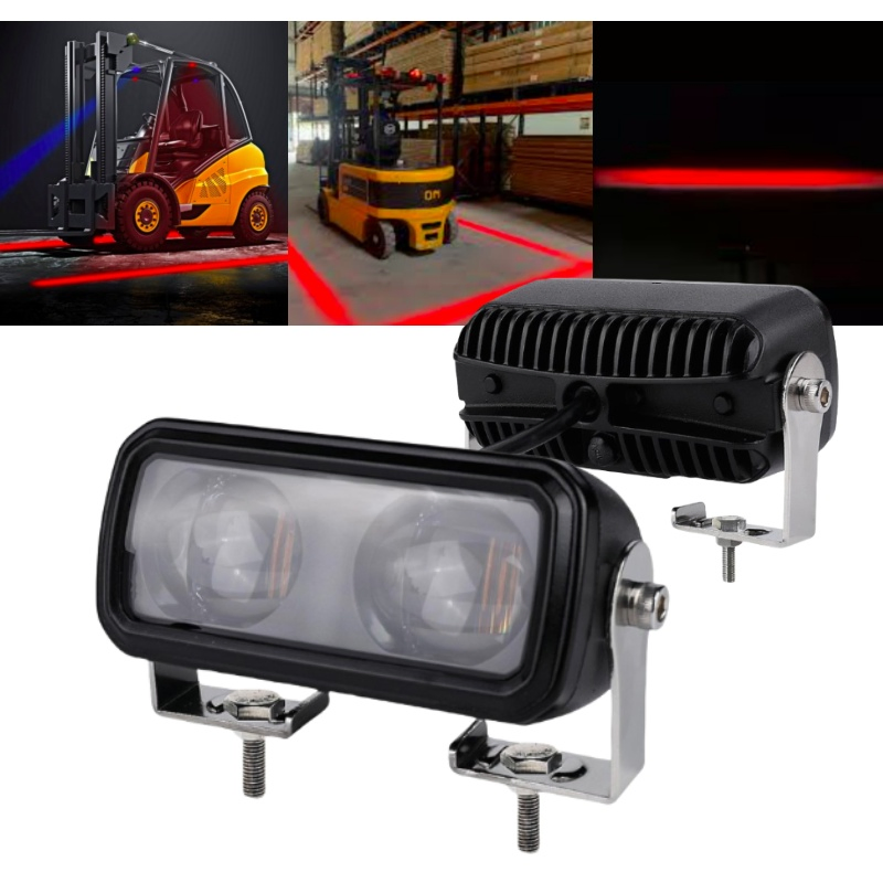 Luz de Trabalho Linear em LED para Empilhadeiras para Instalações Industriais, Escadas, Passarelas e Áreas de Orientação de Segurança