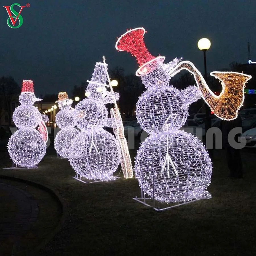Luz de Motivo de Boneco de Neve - Detalhe 6