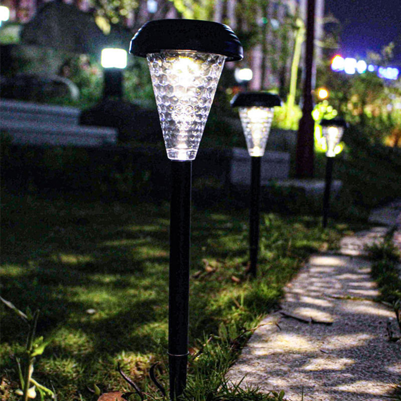Melhor Preço IP65 Luz de Projeção LED Solar à Prova d'Água para Jardim ao Ar Livre para Caminho Paisagístico, Entrada de Veículos, Portão, Gramado, Segurança Paisagística