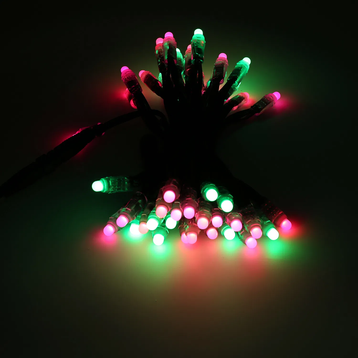 Venda Quente DIP8mm Luz de Cordão LED Pixel RGB para Paisagismo