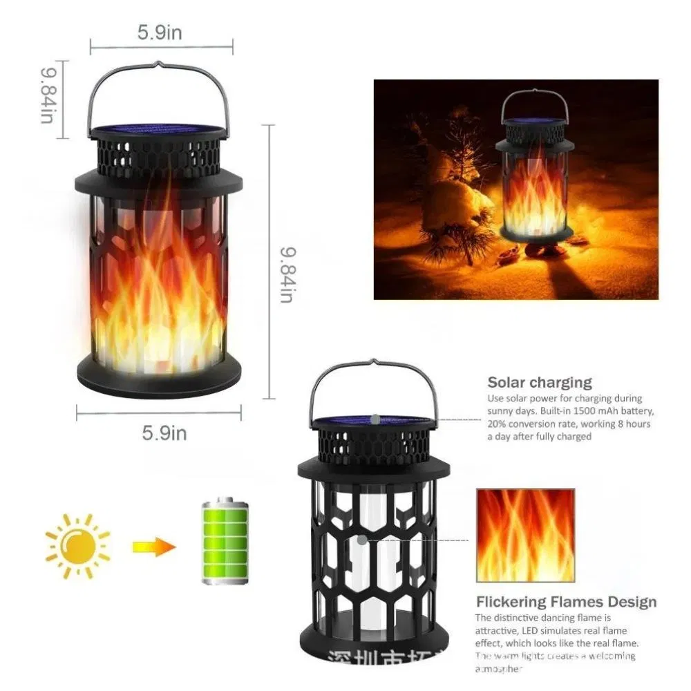 Luz de Parede Solar à Prova d'Água para Ambiência e Segurança Externa Bl20649