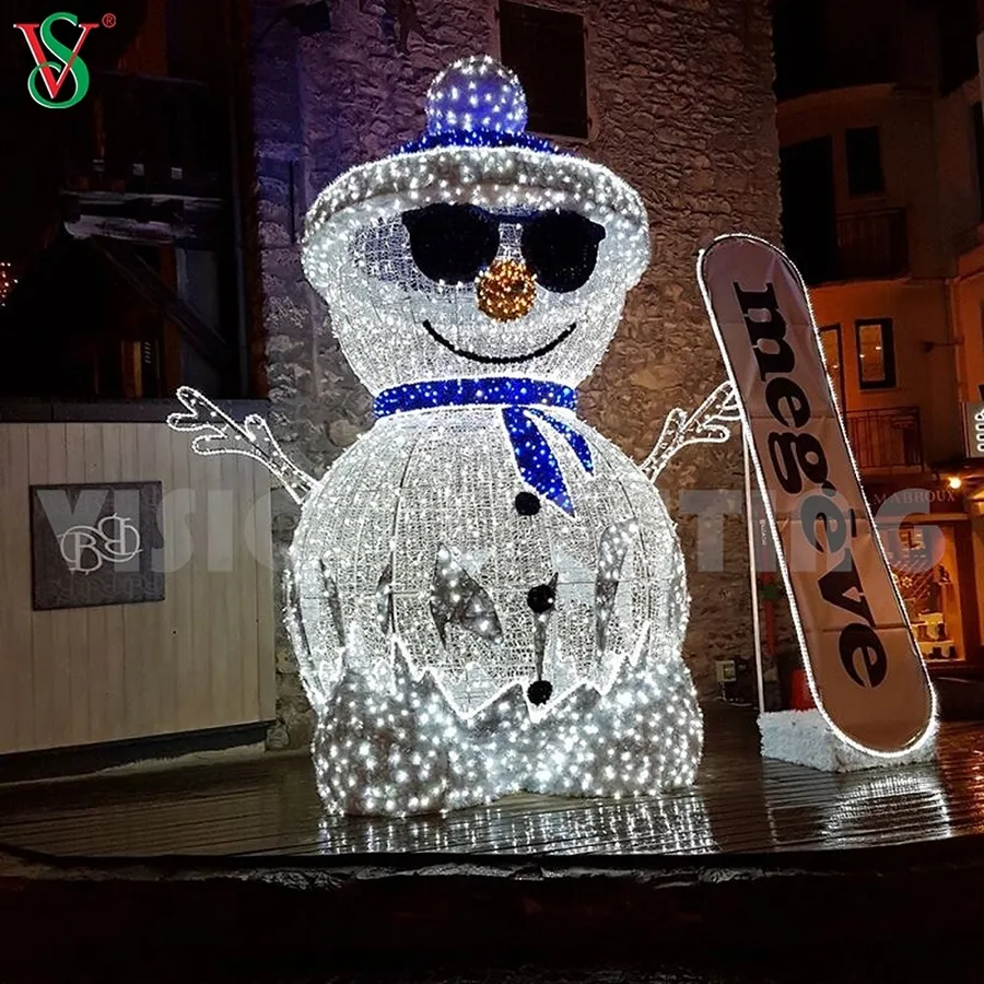 Luz de Motivo de Boneco de Neve - Detalhe 3