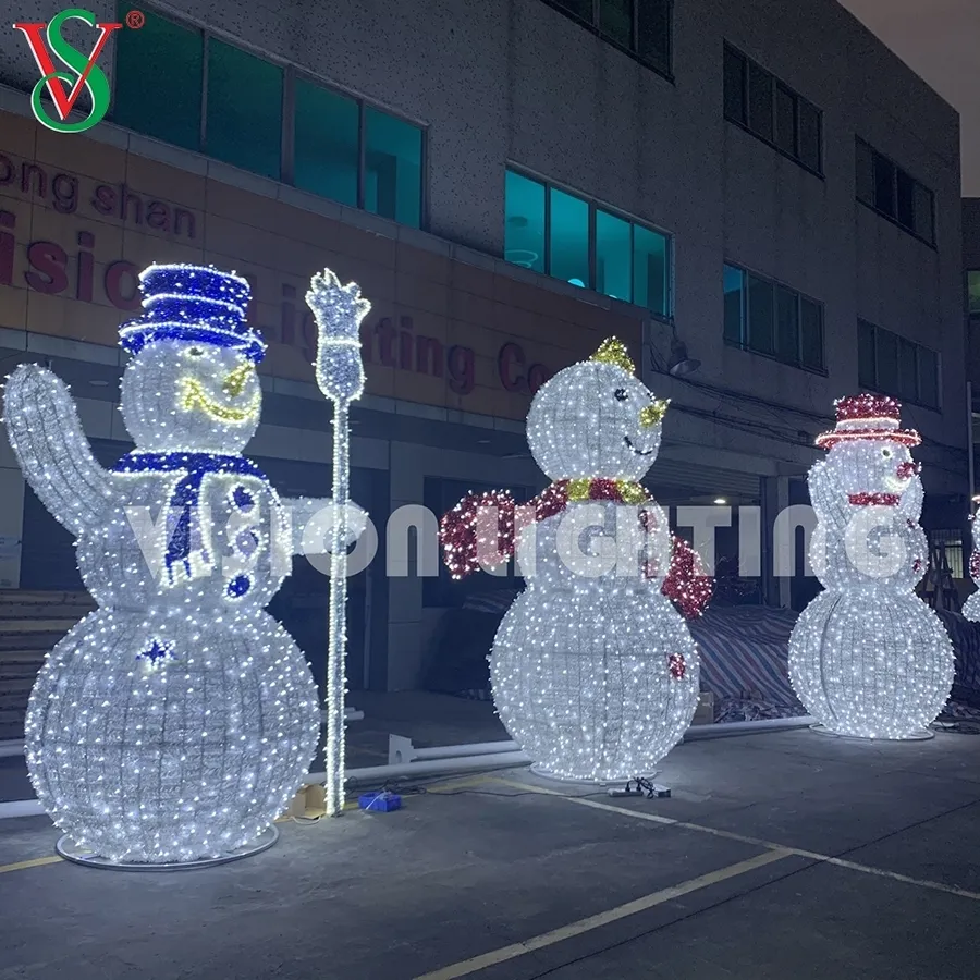 Luz de Motivo de Boneco de Neve - Detalhe 2