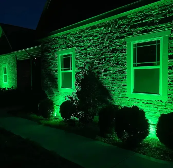 Aplicação do Refletor LED RGB 4