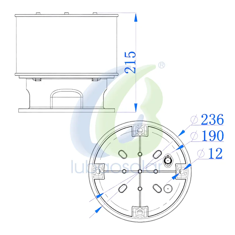 Dimensões da Luz de Obstrução