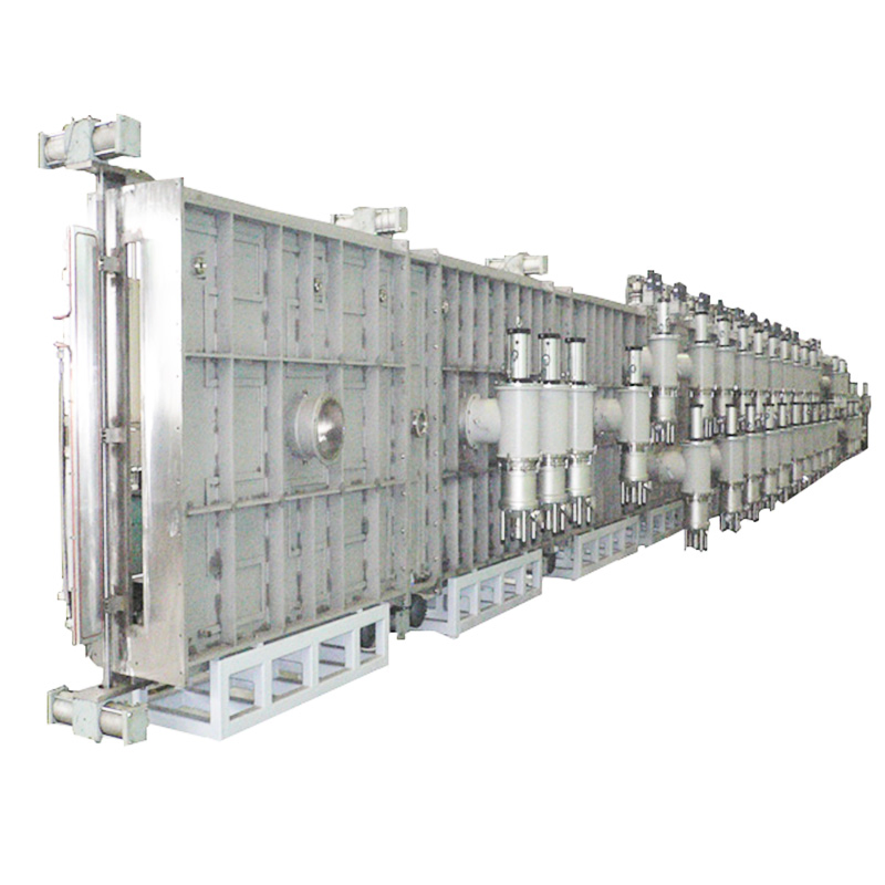 Sistema de Sputtering Magnetron Inline Contínuo para Vidro Arquitetônico, Displays, Painéis Solares, Revestimentos Decorativos e Filmes Finos Funcionais de Alta Uniformidade