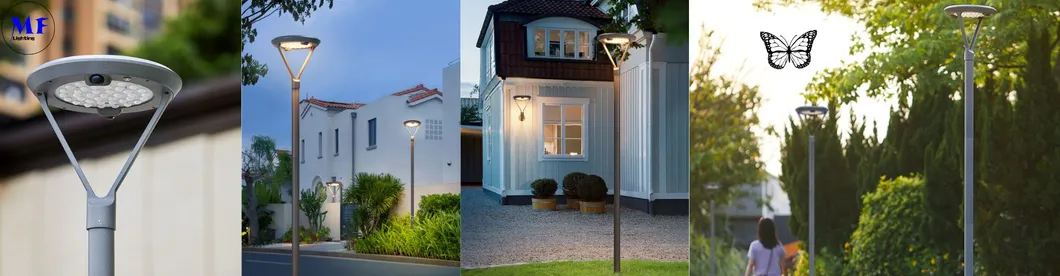 Aplicação da Luminária em Caminhos e Parques