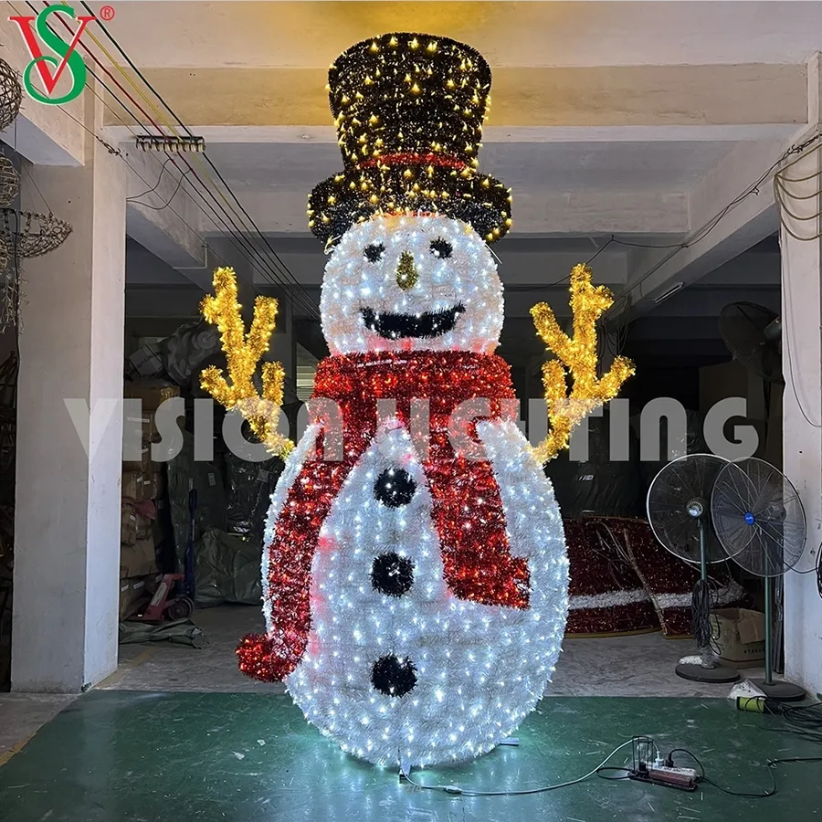 Luz de Motivo de Boneco de Neve - Detalhe 5