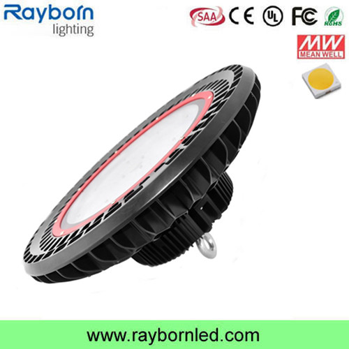 100W 150W 200W 300W Iluminação Industrial UFO LED Alta Baía com 5 Ano de Garantia SAA CE ETL