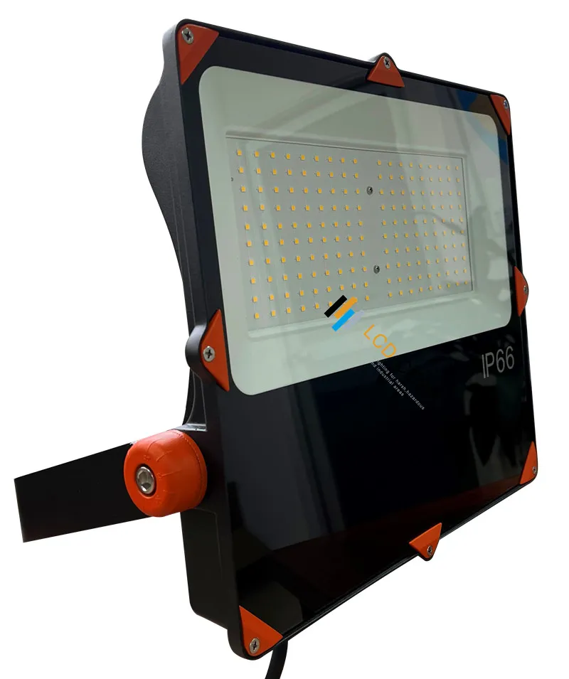 Holofote LED Comercial para Estádio 1200W-90-305VAC-30deg Óptica - Iluminação de Poste de Estacionamento