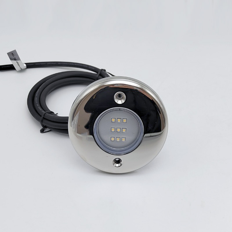 Aço Inoxidável de Grau de Engenharia Resistente à Corrosão 12V/24V Luz de Parede à Prova d'Água para Piscina de Paisagem