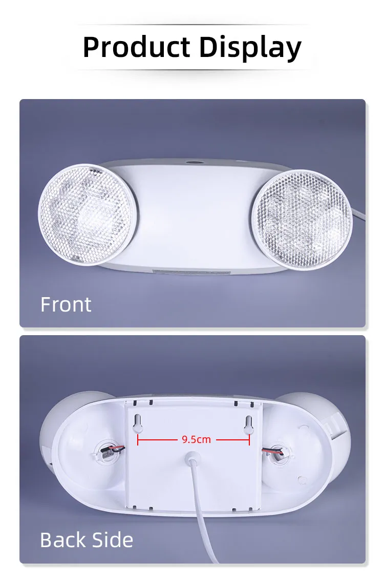 Detalhes da Lanterna de Emergência LED