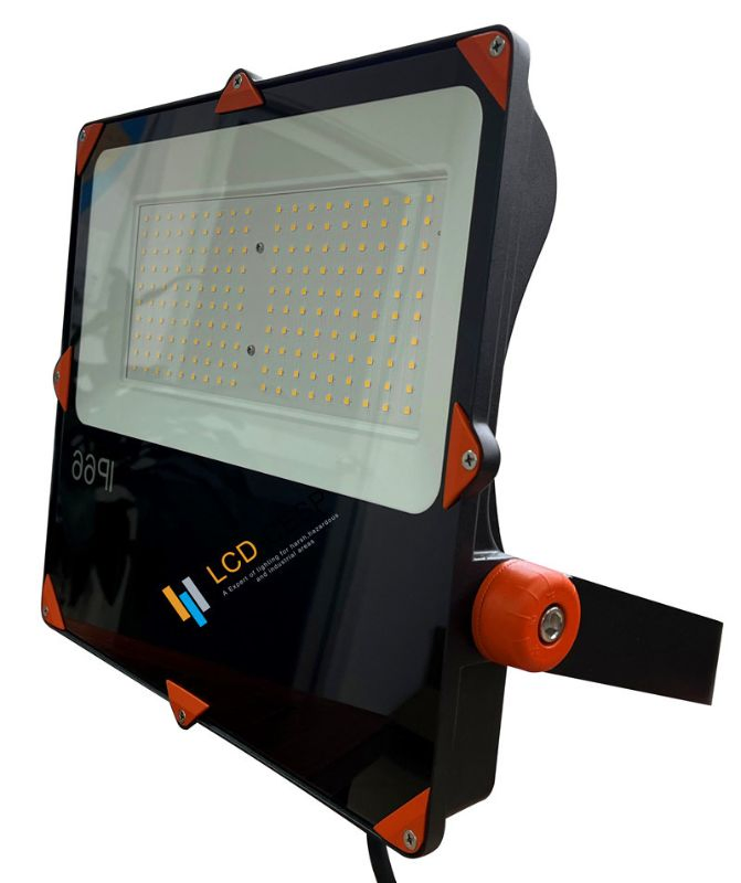 Holofote LED Comercial para Estádio 1200W-90-305VAC-30deg Óptica - Iluminação de Poste de Estacionamento