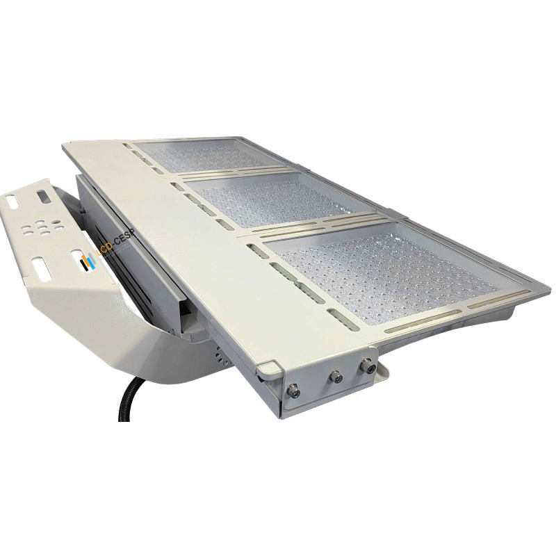Holofote LED Comercial para Estádio 1200W-90-305VAC-30deg Óptica - Iluminação de Poste de Estacionamento