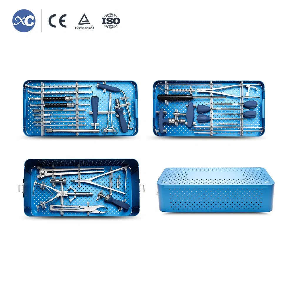 Xc Medico Orthopedic 6.0mm System Spinal Pedicle Screw System Surgical Instrument Set