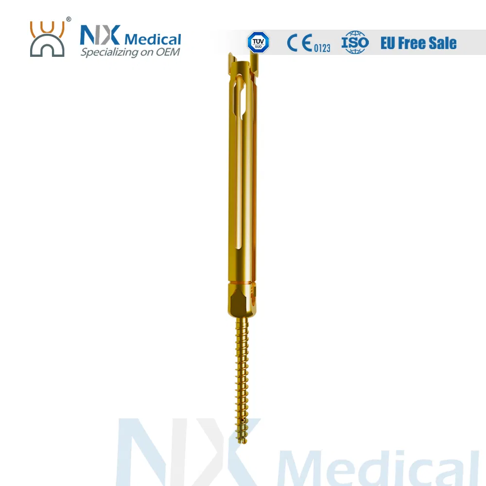 Nx Medical Cannulated Bone Cement Pedicle Screw Bone Internal OEM ODM Support