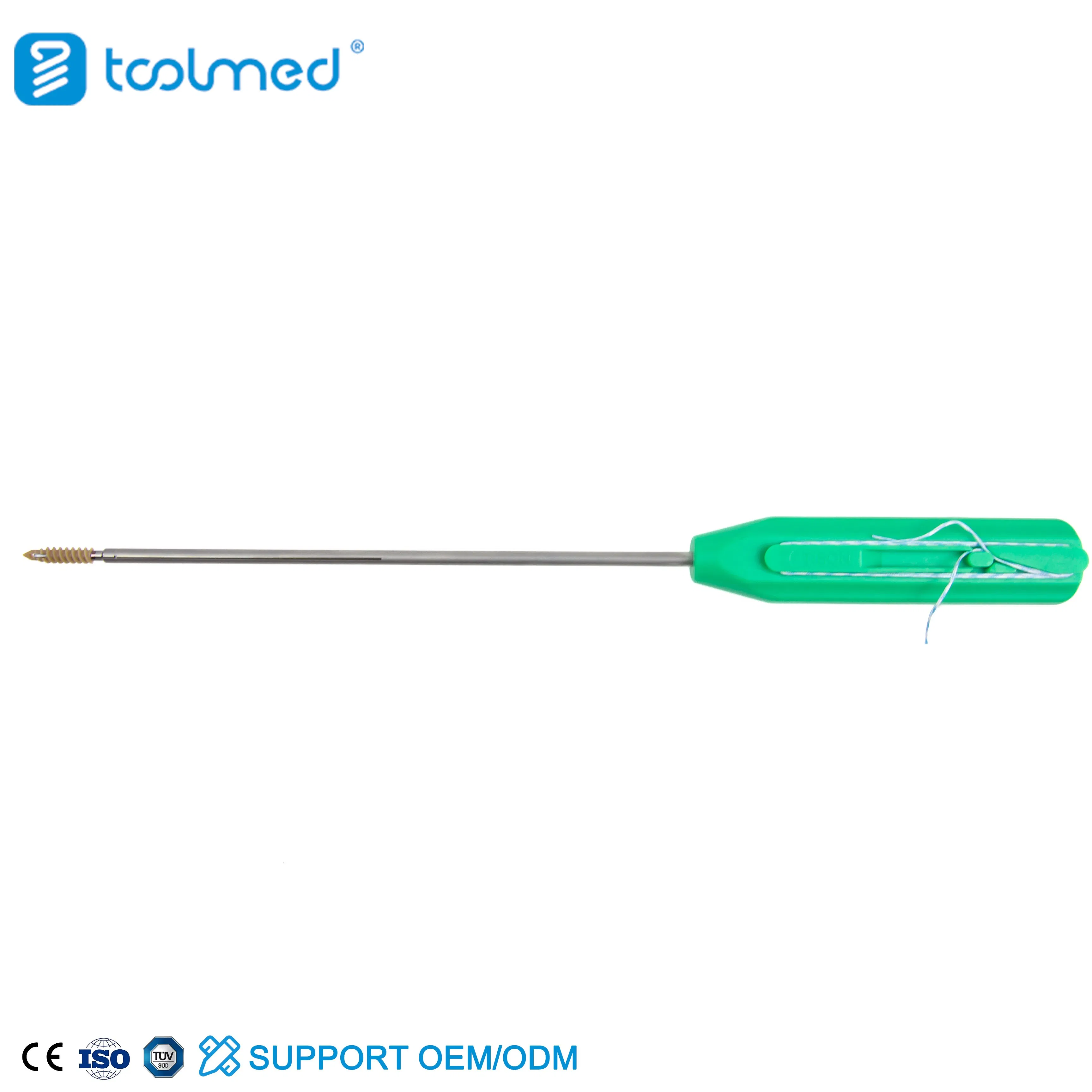 Knotted Titanium Suture Anchor (without no seams nor needle work)