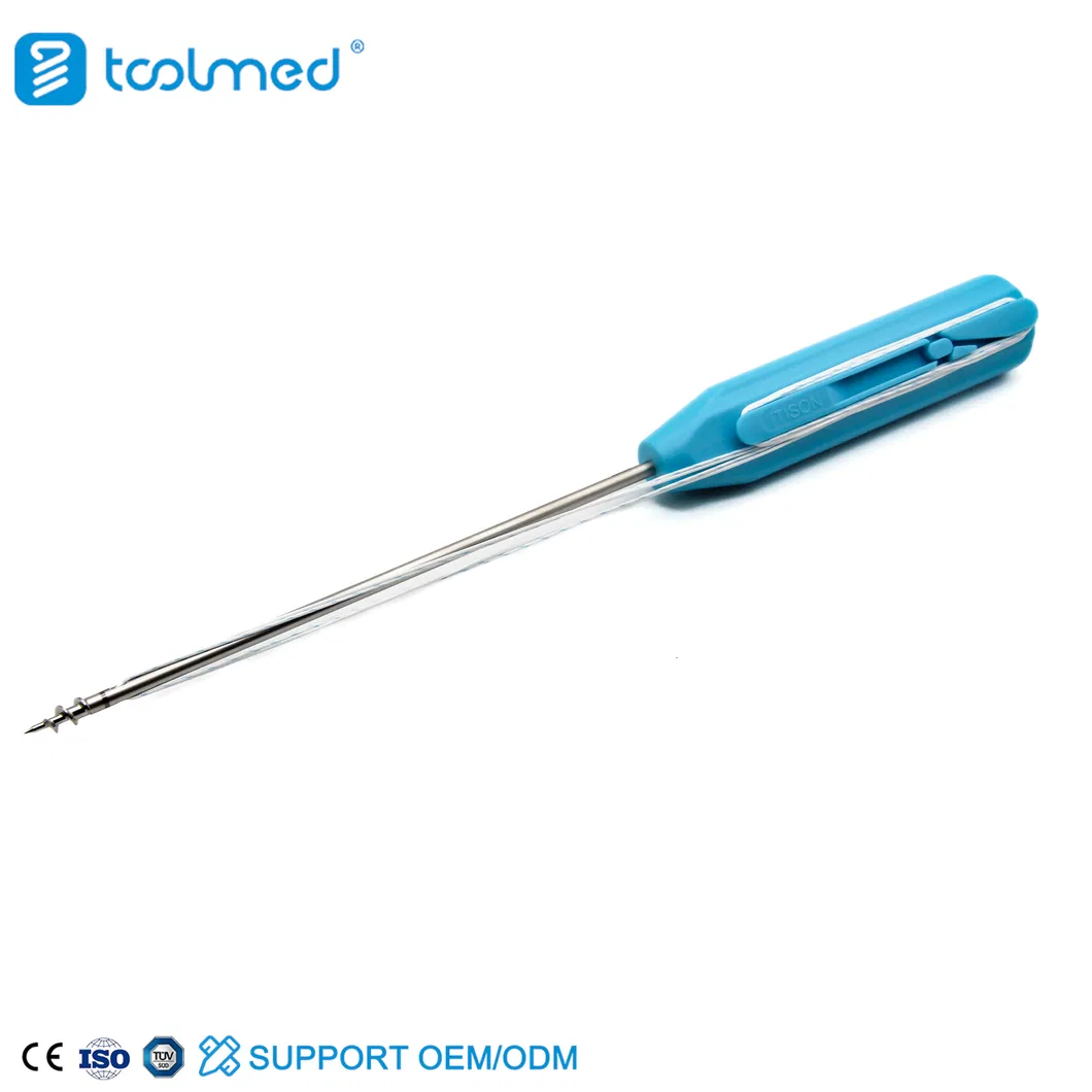 Pre-Knotted Titanium Suture Anchor, Knotless Fixation Device for Orthopedic Surgery