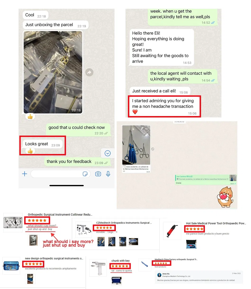 Shipping and Quality