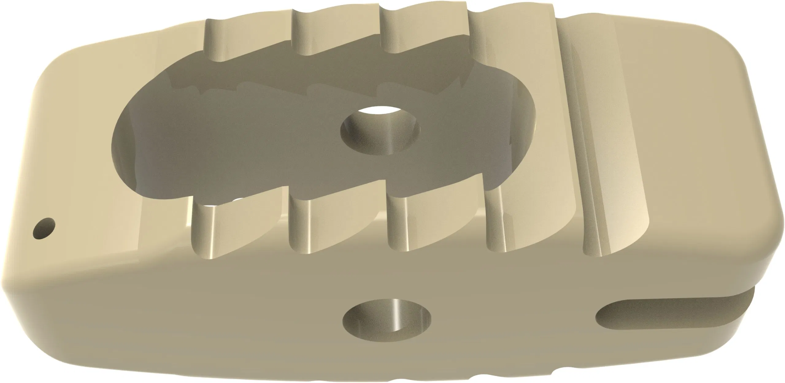 Disposable Surgical Instrument Orthopedic Implant Titanium Coating Bullet Lumbar Peek Interbody Fusion Cage Spine System