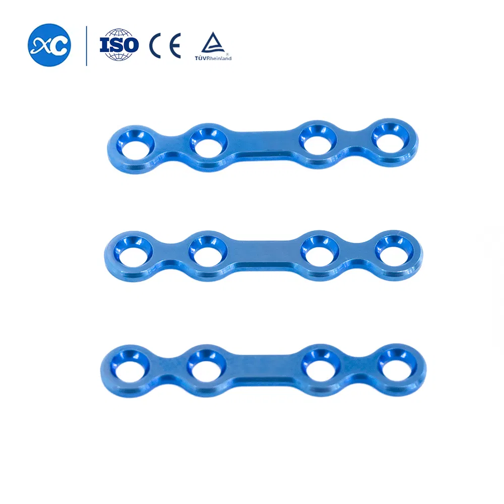 Titanium Cranial Maxillofacial Surgical Implants of Orthopedic Skull Bone Plates and Screws